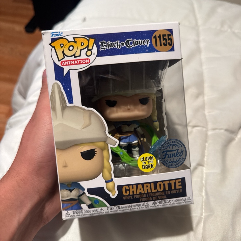 Funko Pop! Animation Charlotte Blue and White Figure